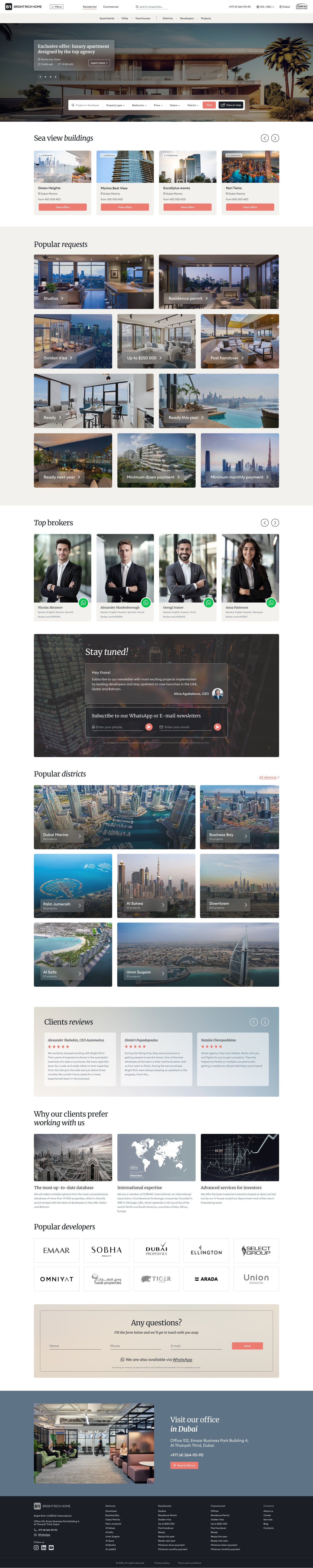brightrich.com - homepage